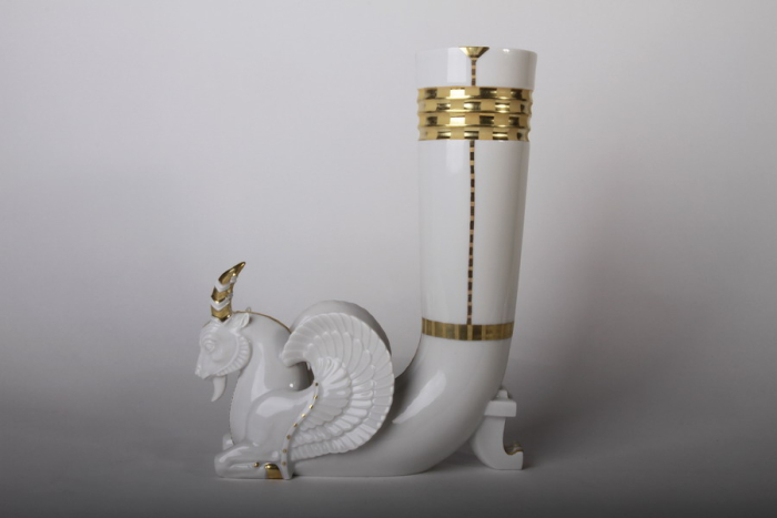 Скульптура Ритон-козерог Золотой арт. 62.07789.00.5, 