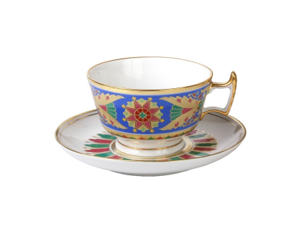 Чашка с блюдцем чайная 250 мл форма Александрия рисунок Готический арт. 81.21265.00.1, 