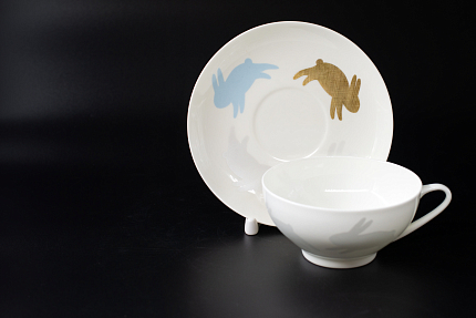 Сервиз чайный 13 предметов на 6 персон, Снежное утро, на форме Купольная, арт 61.20983.00.1