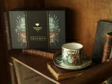 Чашка с блюдцем в подарочной упаковке, форма Охотничий, рисунок Триумф Victoria, арт. 81.32470.00.1, 