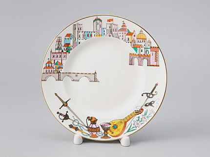 Тарелка 150 мм, форма Гладкая, рисунок Балет Ромео и Джульетта, арт 80.74321.00.1