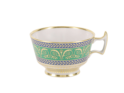 Сервиз чайный форма Александрия Золотой - 2 52%, 6 персон 20 предметов арт. 81.25211.00.1