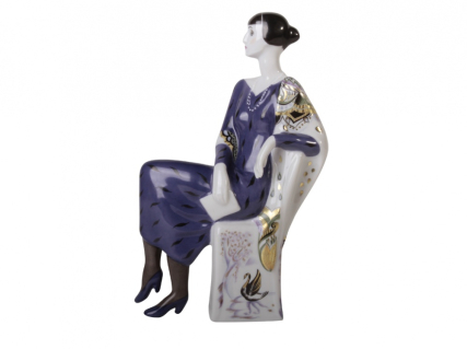 Скульптура Ахматова сидящая арт. 82.05182.00.1, 