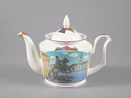 Сервиз форма Юлия рисунок Петербургские картинки, 6 предметов на 2 персоны, арт. 81.29021.00.1