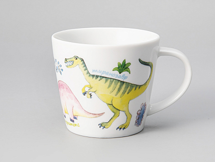 Подарочный набор трехпредметный комплект форма Карат рисунок Динозаврики арт. 81.30530.00.1