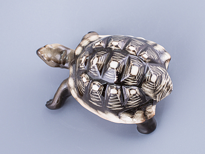 Скульптура Черепаха темный панцирь арт. 82.64833.00.1