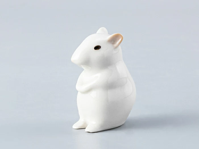 Скульптура форма Мышь малютка рисунок Альбинос арт. 82.61107.00.1, 