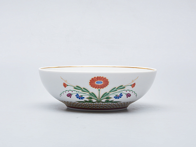 Салатник 200 мм, форма Утро, рисунок Замоскворечье арт. 80.40526.00.1