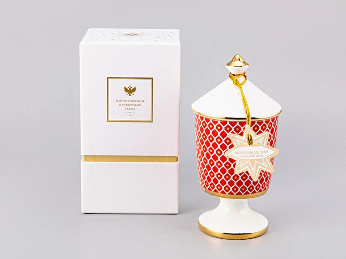 Подарочный Набор Свеча ароматическая рисунок Скарлетт 2 аромат Чудесный день арт. 81.30079.00.1, 