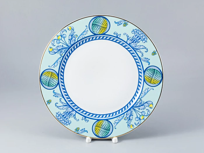 Тарелка 270 мм, форма Европейская, рисунок Высоцкая. Azzurro (Азурро), арт. 80.37138.00.1, 