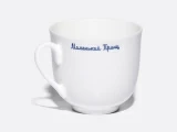 Детский набор на 1 персону 2 предмета, форма Ландыш рисунок Маленький Принц и Лис, в подарочной упаковке, арт. 81.27753.00.5, 