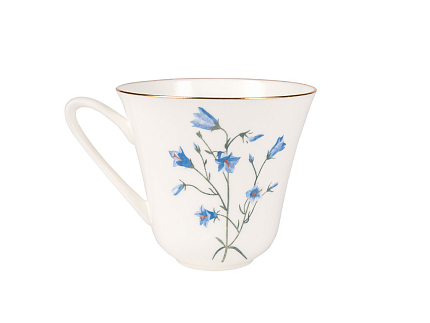 Чашка с блюдцем чайная форма Сад рисунок Колокольчик арт. 81.26757.00.1