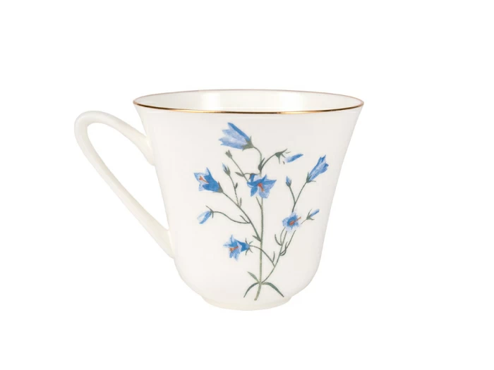 Чашка с блюдцем чайная форма Сад рисунок Колокольчик арт. 81.26757.00.1, 