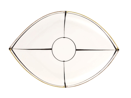 Чашка с блюдцем чайная 200 мл форма Ковчег рисунок Ковчег арт. 81.15873.00.1