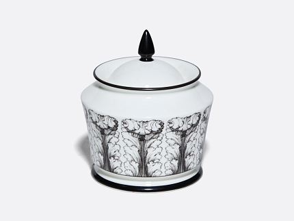 Подарочный набор сахарница форма Юлия рисунок Сысоев. Волшебный сад арт. 81.30908.00.1