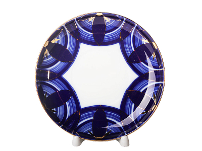 Бокал с блюдцем 360 мл форма Ленинградский рисунок Вертолет арт. 81.10494.00.1