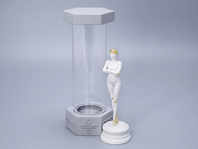 Скульптура в подарочной упаковке Atomic Heart Близняшка Левая, арт 81.10630.00.1