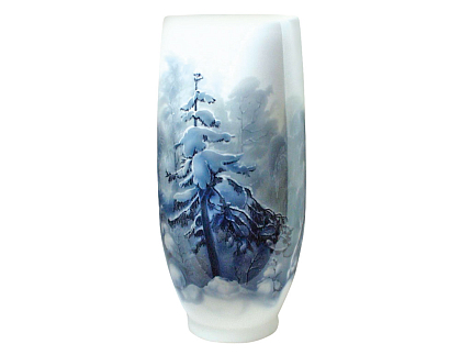 Ваза форма Карелия рисунок Ели арт. 80.05648.00.1
