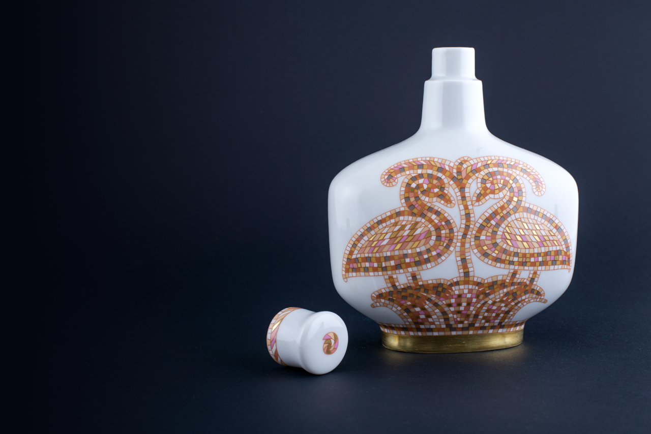 Набор для вина, Графин и 2 стопки, рисунок Диво, арт 61.21072.00.1, 