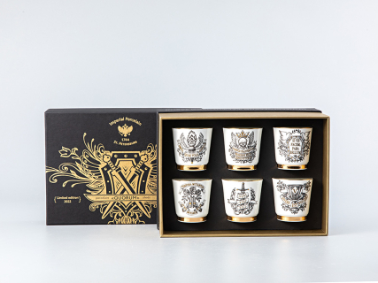 Подарочный набор стопок форма Сувенирная 1 рисунок Кворум, арт. 81.30291.00.1, 