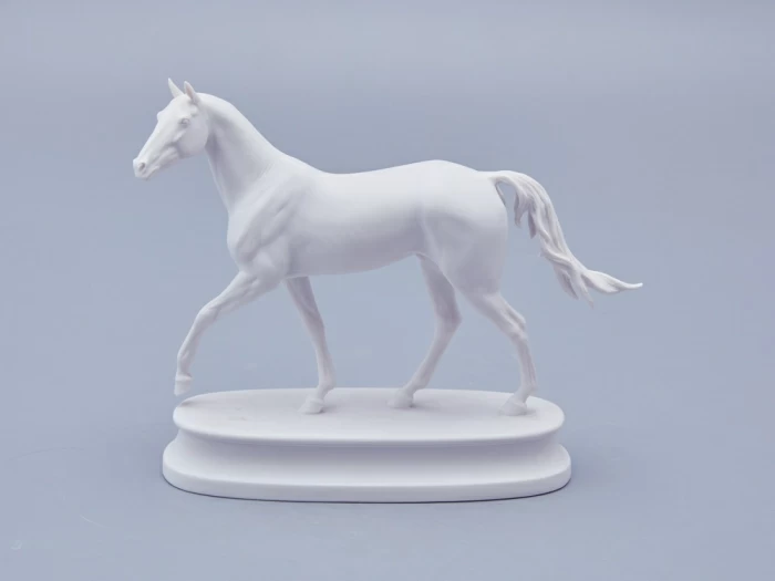 Скульптура в подарочной упаковке, форма Конь Ахалтекинский, рисунок Белый, арт. 81.18627.00.1, 