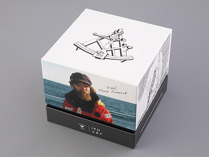 Бокал с крышкой в подарочной упаковке, форма Top. рисунок Яхта Алые паруса, арт. 81.32935.00.1