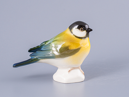 Скульптура форма Синица рисунок Черноголовая арт. 82.78547.00.1