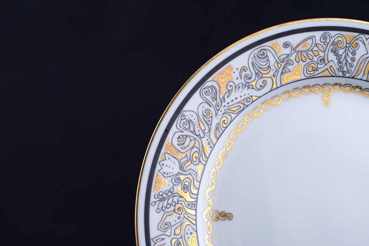 Тарелка 300 мм Русский модерн, на форме Европейская, арт 60.08575.00.1, 