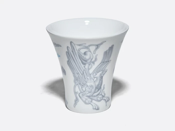 Чашка с блюдцем 225 мл в подарочной упаковке, форма Модерн, рисунок Грифон арт. 81.10528.00.1, 