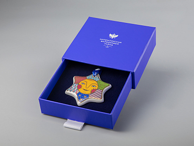 Подарочный набор Ёлочная игрушка Звездочка Колядки арт. 81.31011.00.1