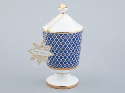 Подарочный Набор Свеча ароматическая Индиго 2 аромат Ваниль Сладкий табак арт. 81.32063.00.1, 