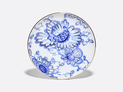 Чашка с блюдцем чайная 230 мл форма Шатровая рисунок Поющий сад арт. 81.10298.00.1