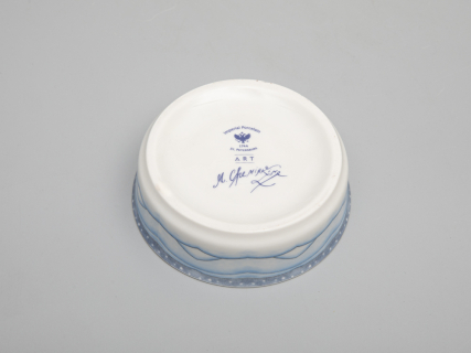 Туалетная коробочка форма Круглая рисунок Зима. Мальчик арт. 81.31062.00.1, 