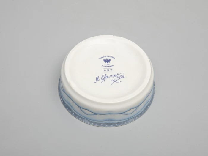 Туалетная коробочка форма Круглая рисунок Зима. Мальчик арт. 81.31062.00.1, 