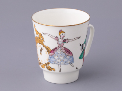 Трехпредметный комплект форма Майская рисунок Золушка арт. 81.25406.00.1, 