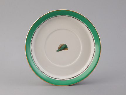 Подарочный набор чайный форма Гербовая рисунок Modes de Paris (зеленый) арт. 81.25659.00.1