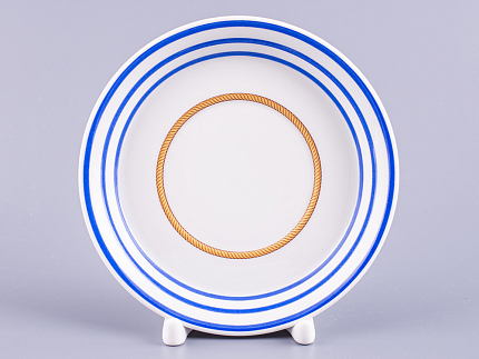 Чашка с блюдцем чайная 220 мл форма Гербовая рисунок Кают-компания № 4 арт. 81.24033.00.1