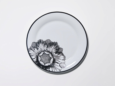 Тарелка плоская 200 мм, в подарочной упаковке, форма Юлиана, рисунок Волшебный сад I, арт. 81.34186.00.1