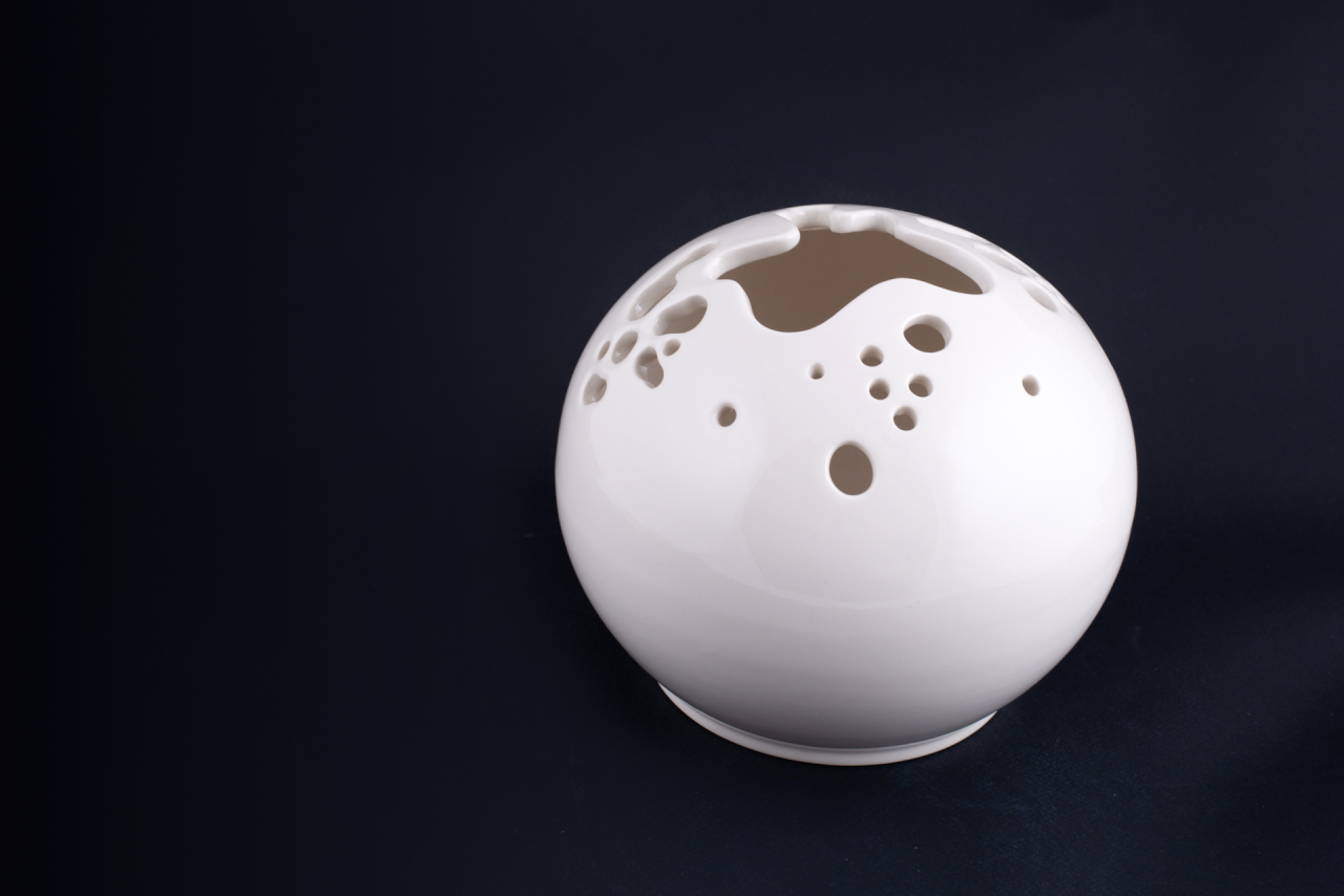 Ваза на форме Снежок, арт 60.13483.00.1, 