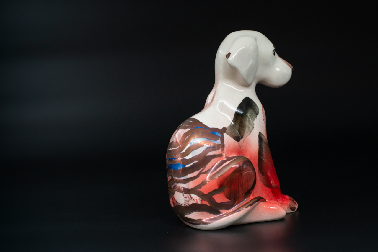 Скульптура Щенок Любопытный, арт 62.11230.00.1, 