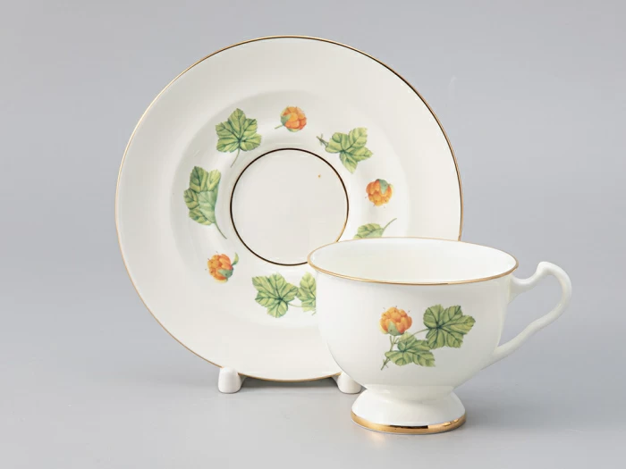 Сервиз чайный форма Айседора рисунок Цветы и ягоды, 6 персон 14 предметов, арт. 81.27538.00.1, 