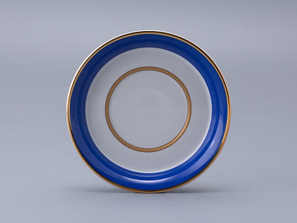 Чашка с блюдцем чайная 220 мл форма Гербовая рисунок Кают-компания № 5 арт. 81.24034.00.1