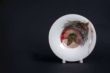 Чашка с блюдцем чайная. форма Юлия. рисунок Татьянин день арт. 40.03547.00.1