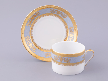 Чашка с блюдцем Richelieu Orsay gris Ciel арт. 96.10643.00.1, 