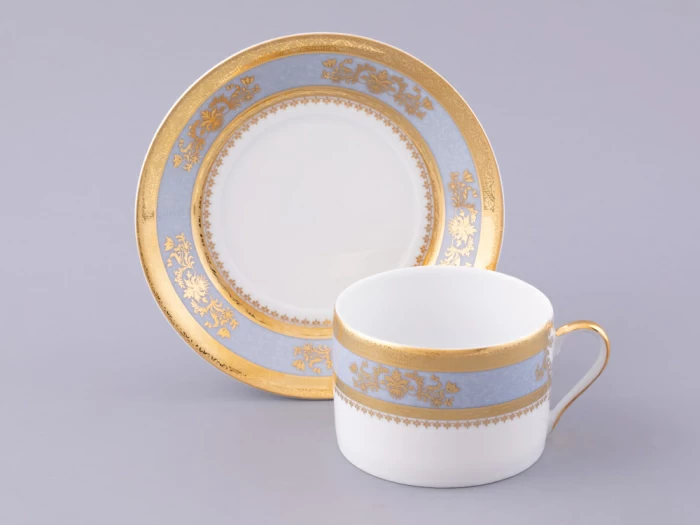 Чашка с блюдцем Richelieu Orsay gris Ciel арт. 96.10643.00.1, 