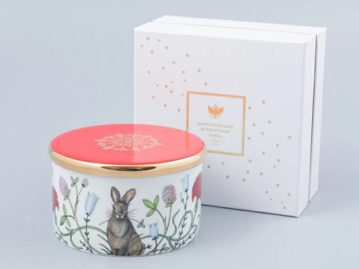 Подарочный набор шкатулка форма Идиллия рисунок Сад Алисы арт. 81.30748.00.1, 