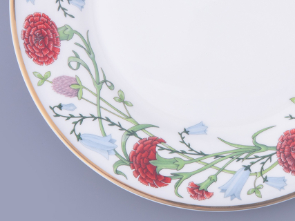 Тарелка плоская 270 мм форма Стандартная-2 рисунок Сад Алисы, арт. 80.47613.00.1, 