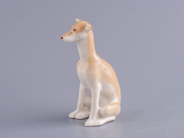 Скульптура Левретка сидящая Вильма арт. 82.83388.00.1, 