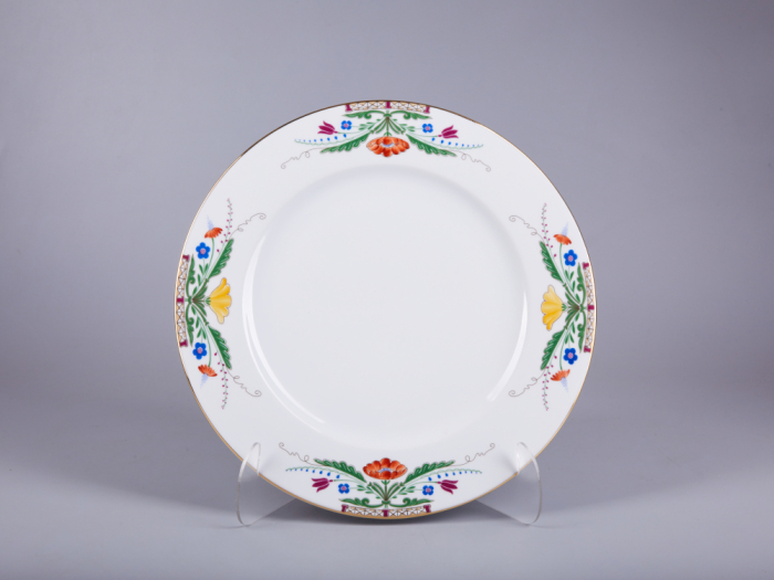 Блюдо круглое 320 мм, форма Европейская 2, рисунок Замоскворечье, арт. 80.85342.00.1, 