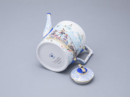 Сервиз чайный форма Гербовая рисунок Зимние забавы, 4 персоны 10 предметов арт. 81.20899.00.1